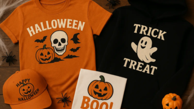 Halloween DTF Prints for Hoodies, Bags, and Beyond